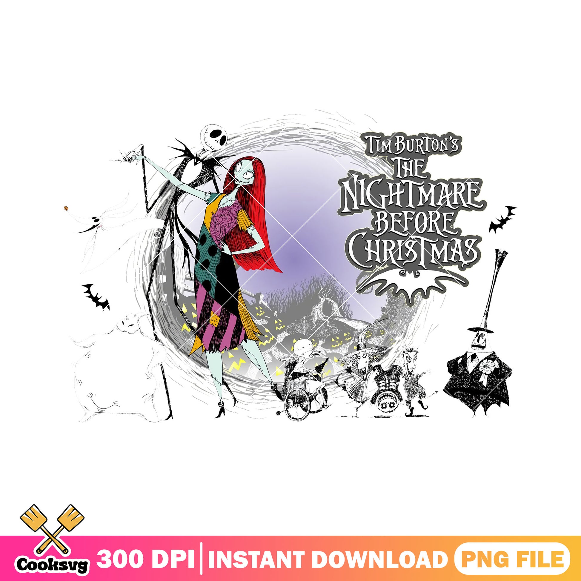 Nightmare before christmas png, halloween ideas png, horror jack png