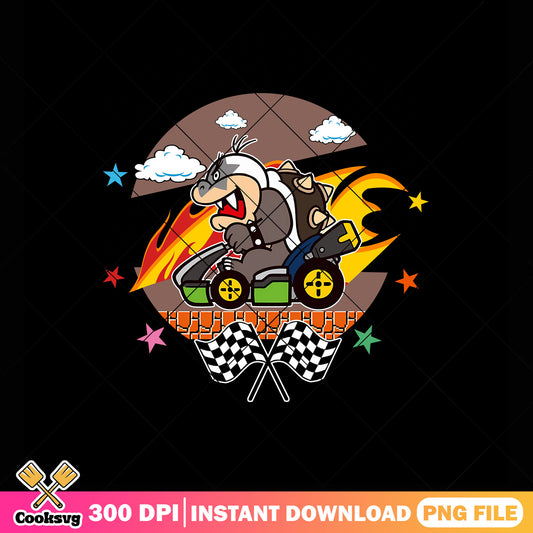 Nintendo morton png, Mario Kart png, nintendo art png
