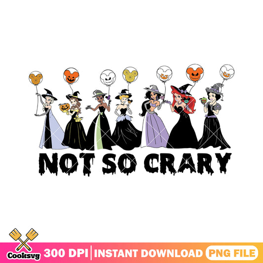 Not so scary princess png, halloween custome png, disney princess png