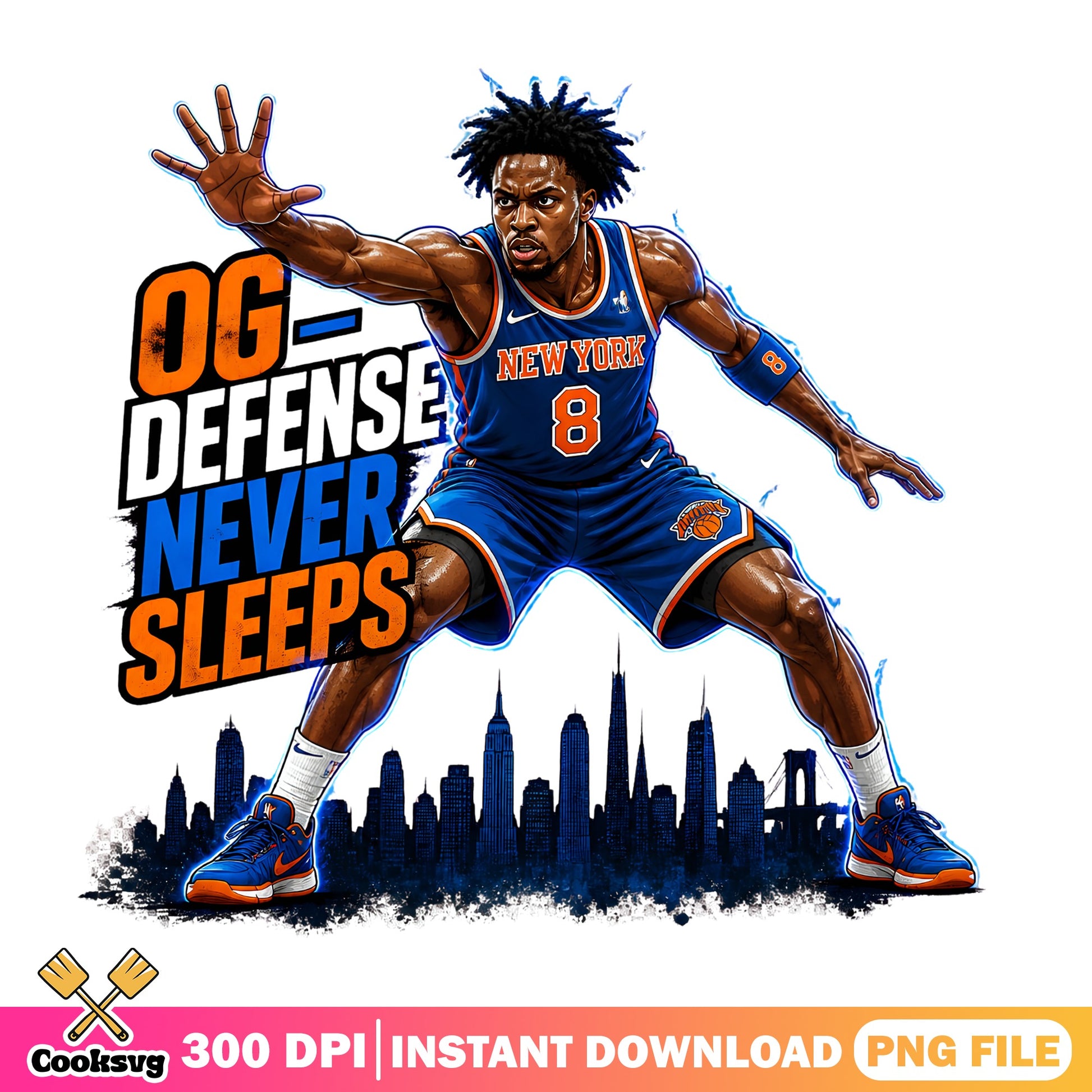 OG Anunoby New York Knicks PNG, NBA Basketball PNG, Knicks Fan PNG
