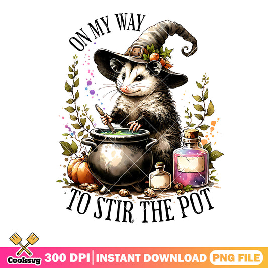 Oh my way to stir the pot png, witch hat png, halloween scary png