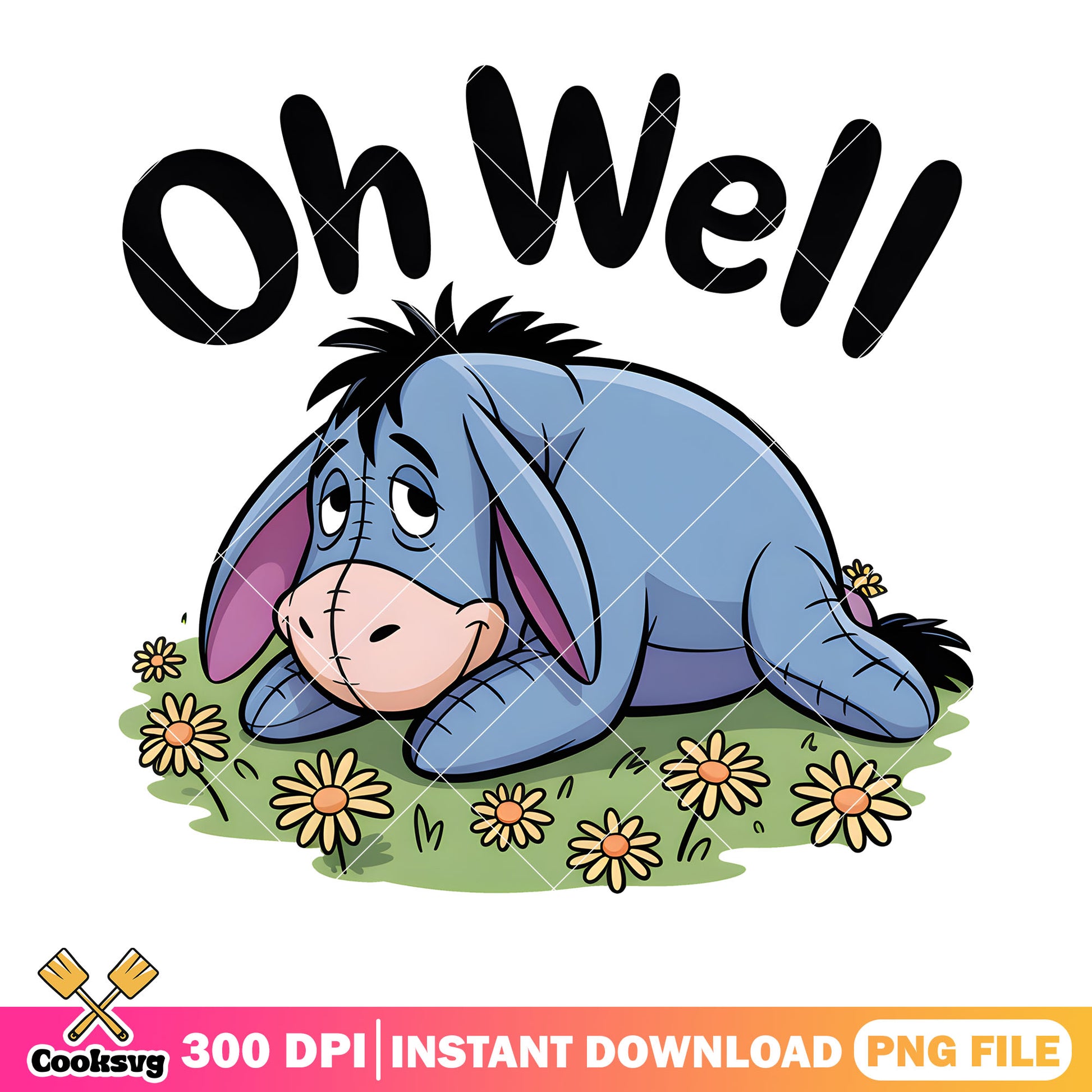 Oh well thats it daisy png, winnie the pooh eeyore png, eeyore png