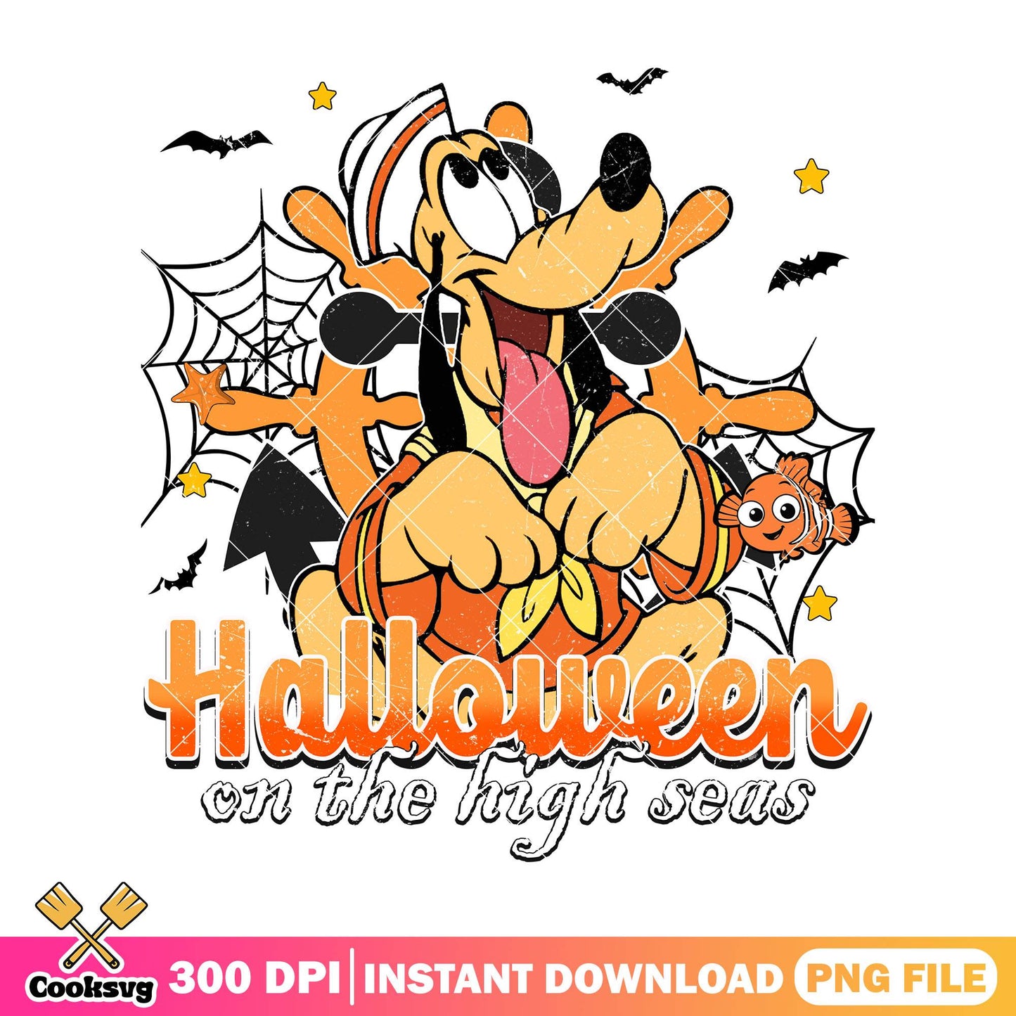 On high seas with pluto png, halloween spirit png, disney world png
