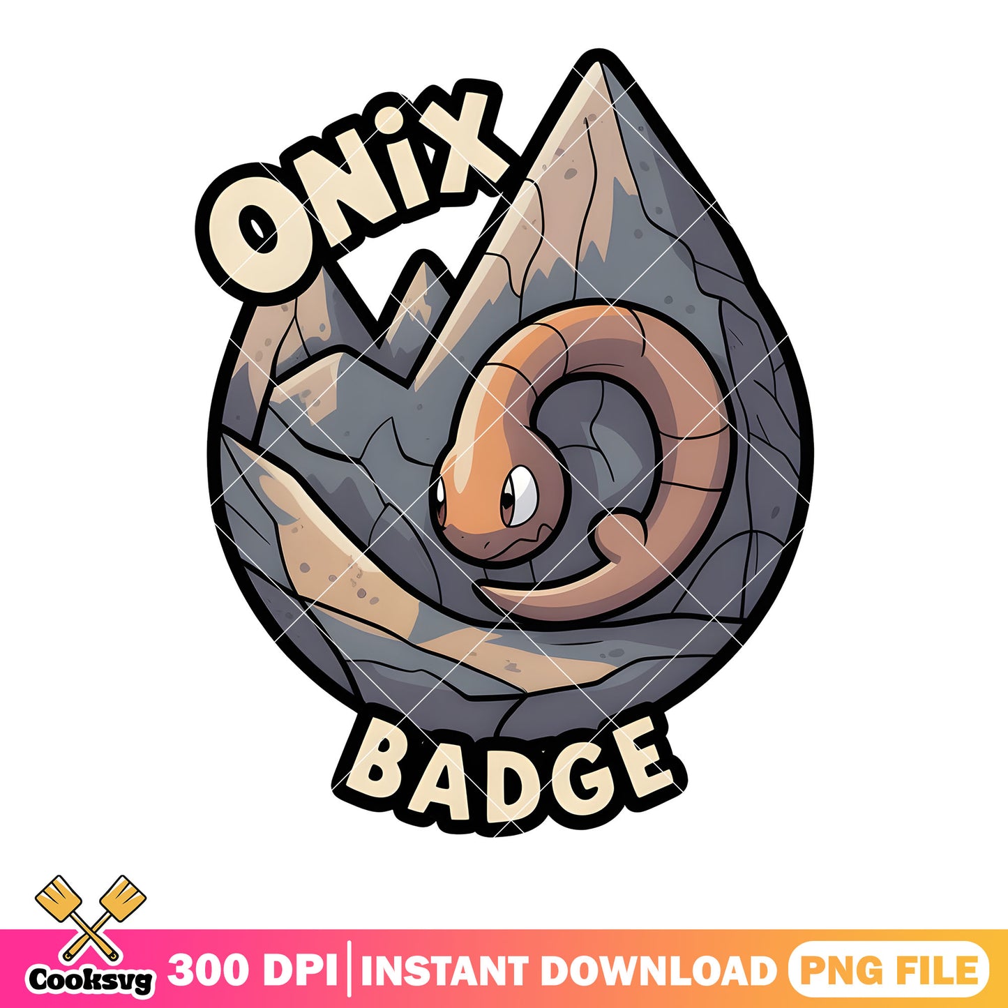 Onix badge pokemon png, pokemon onix png, pokemon poster png