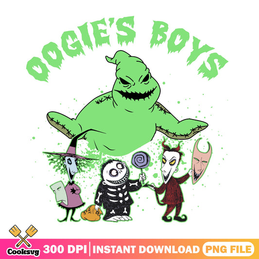 Oogie Boogie Boys Nightmare Before Christmas PNG, Halloween PNG, Disney PNG