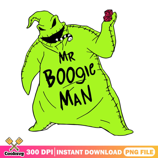 Oogie Boogie Mr Boogie Man PNG, Halloween PNG, Disney PNG