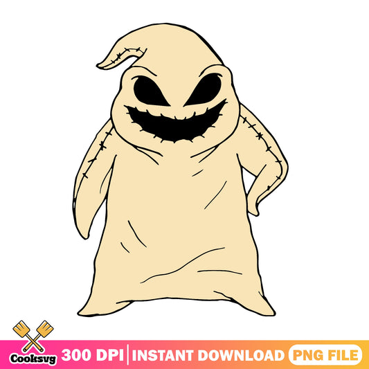 Oogie Boogie PNG, Nightmare Before Christmas PNG, Halloween PNG