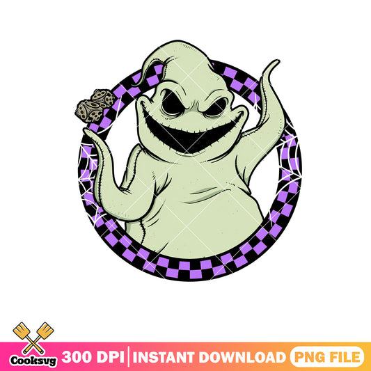 Oogie boogie vibes png, disney halloween png, disney characters png
