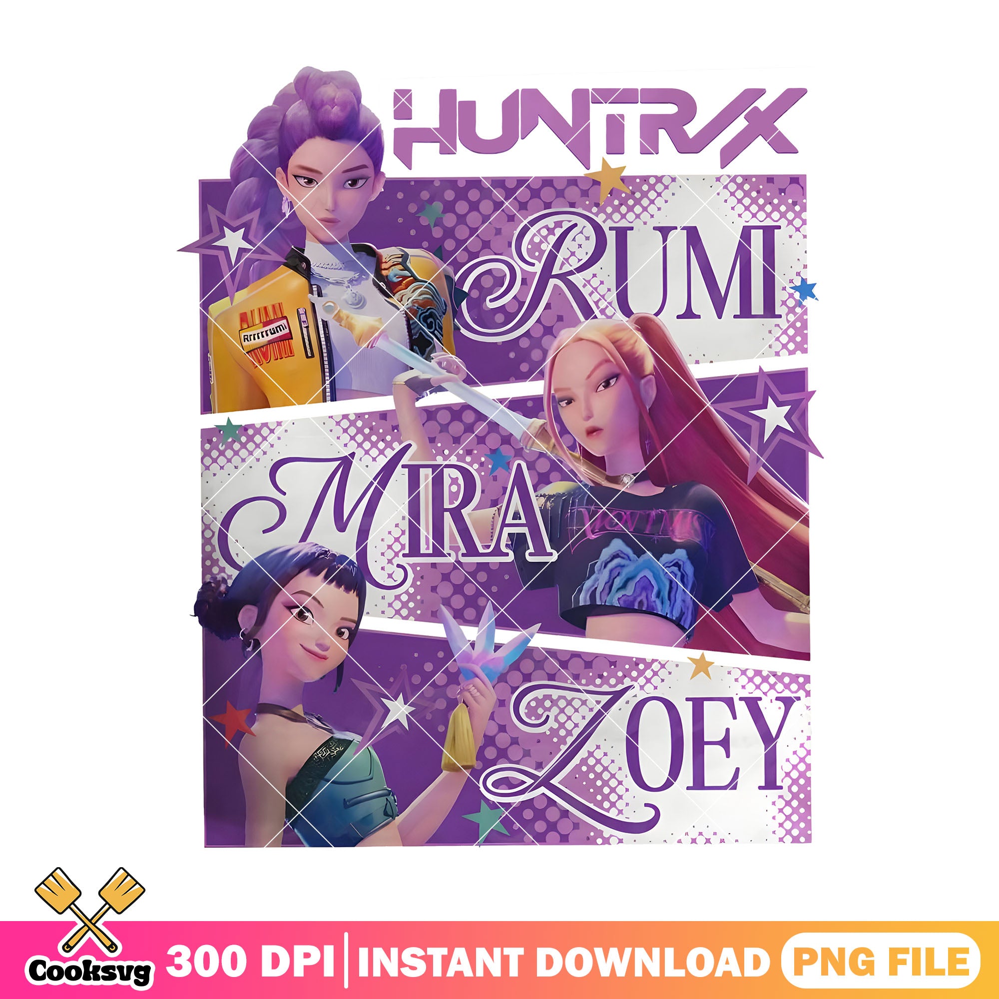 Our charming huntrix png, huntrix member png, huntrix movie png – Cooksvg