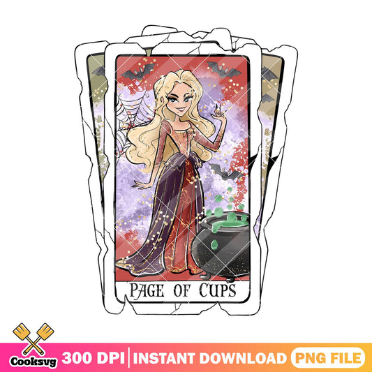 Page of cups png, hocus pocus house​ png, halloween story png