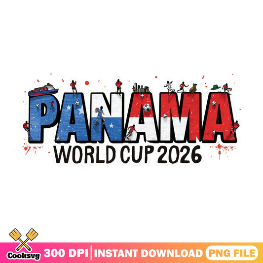 Panama World Cup 2026 PNG, Soccer Fan Shirt, Football PNG