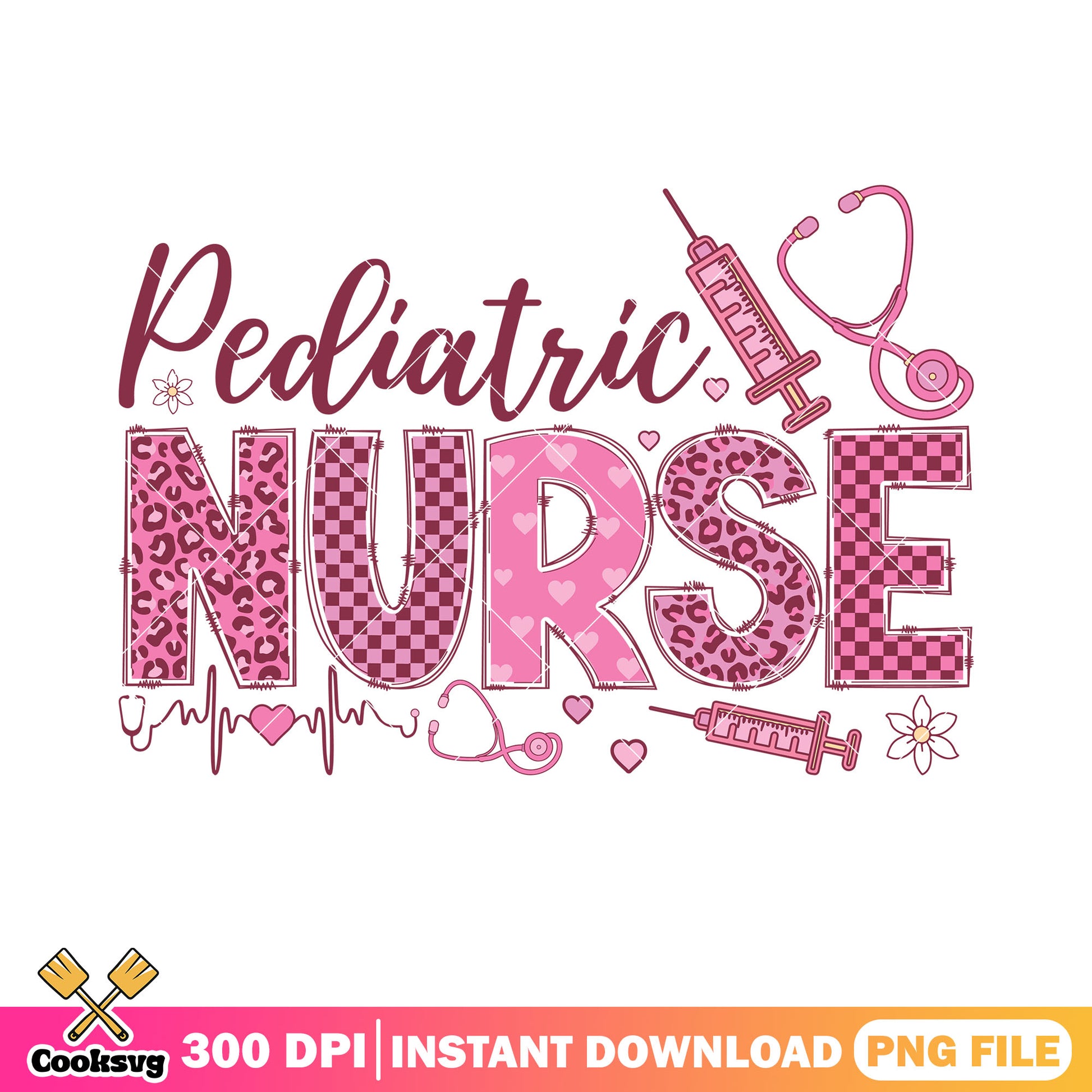 Pediatric nurse valentine png, valentine gifts png, valentine season png