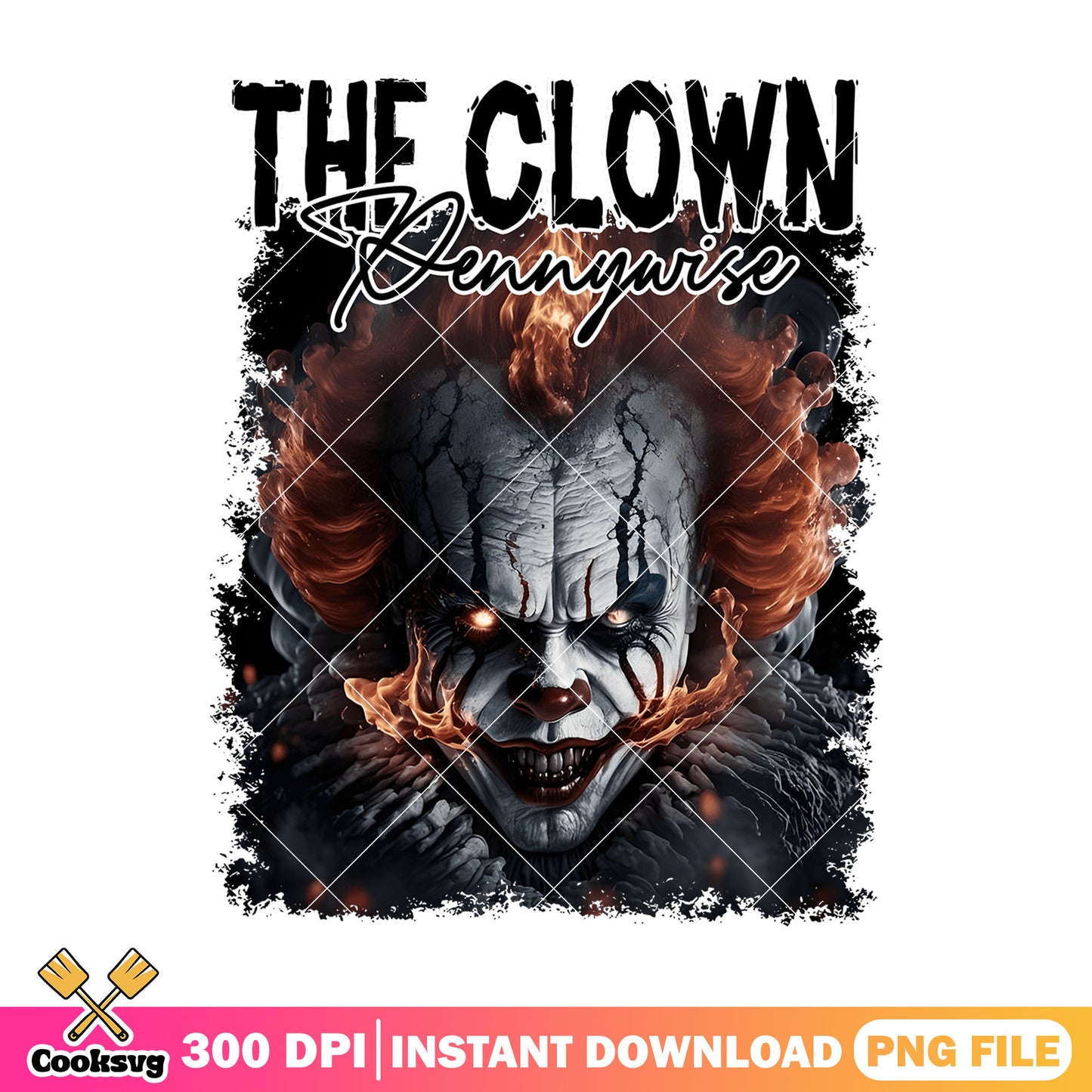 Pennywise the clown png, horror movies​ png, halloween png
