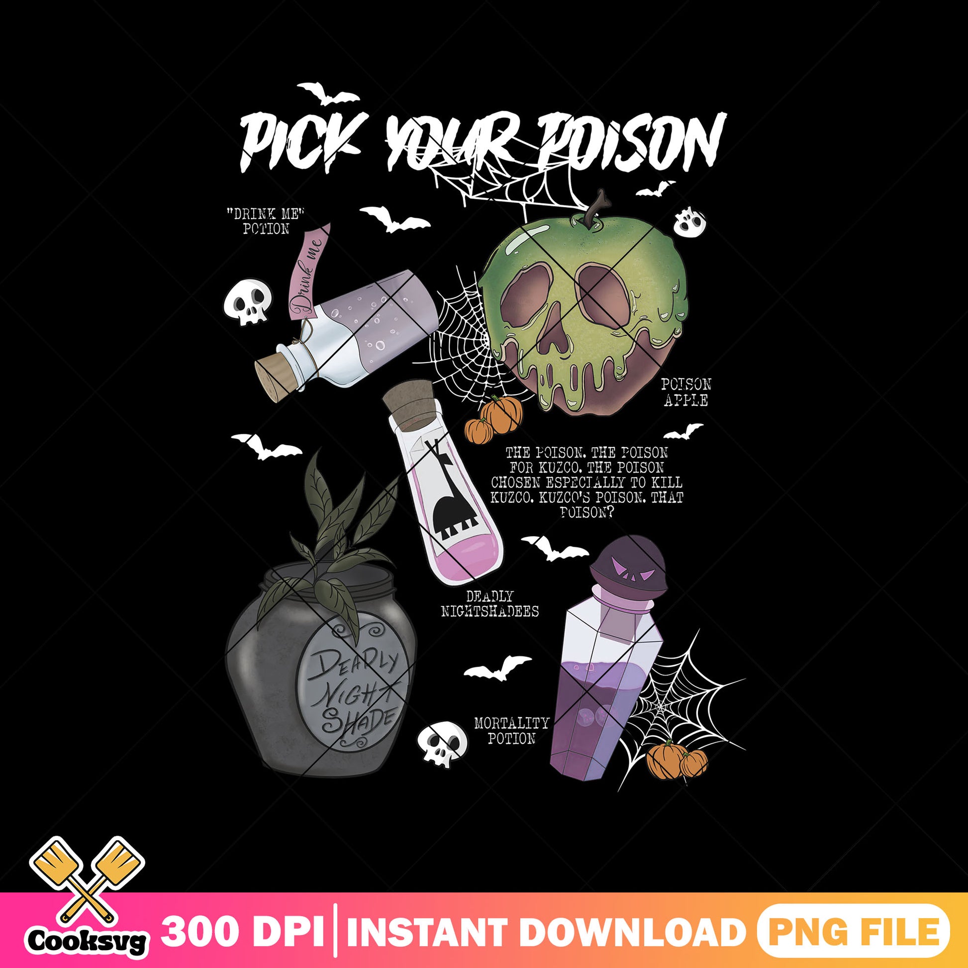 Pick your poison png, what is halloween png, halloween day png