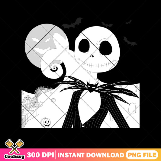Picture of jack design png, cartoon jack png, halloween disney png