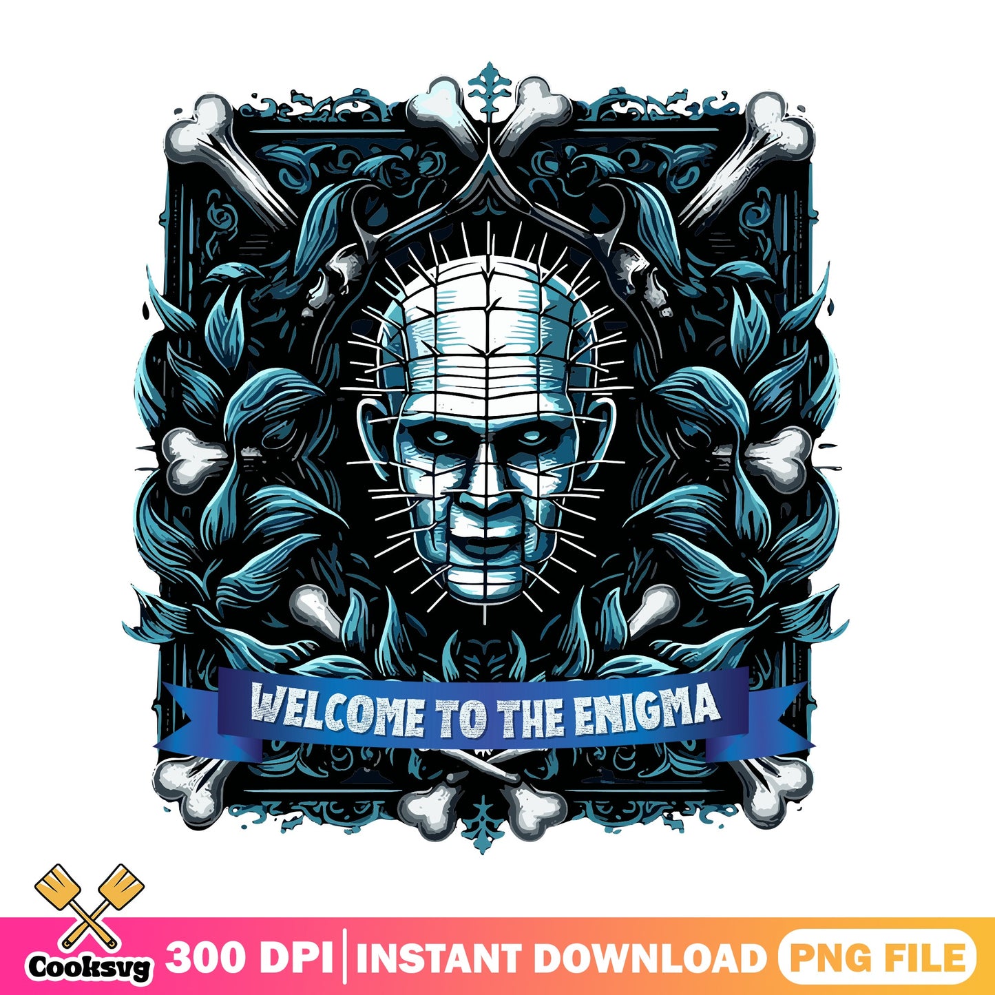 Pinhead Welcome To The Enigma PNG, Hellraiser PNG, Horror PNG
