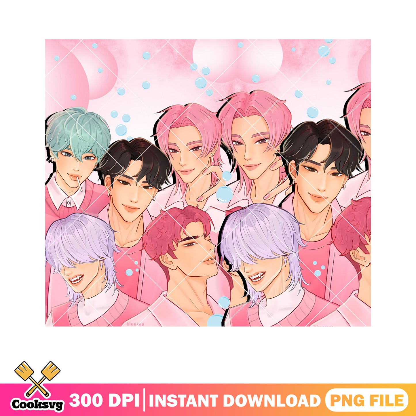 Pink vibes saja boys png, saja boys png, kpop demon hunters png