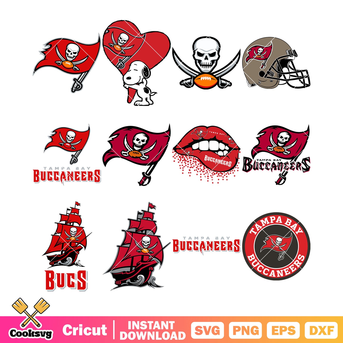 Pirate flags bundle svg, Tampa Bay Buccaneers bundle svg, snoopy bundle svg