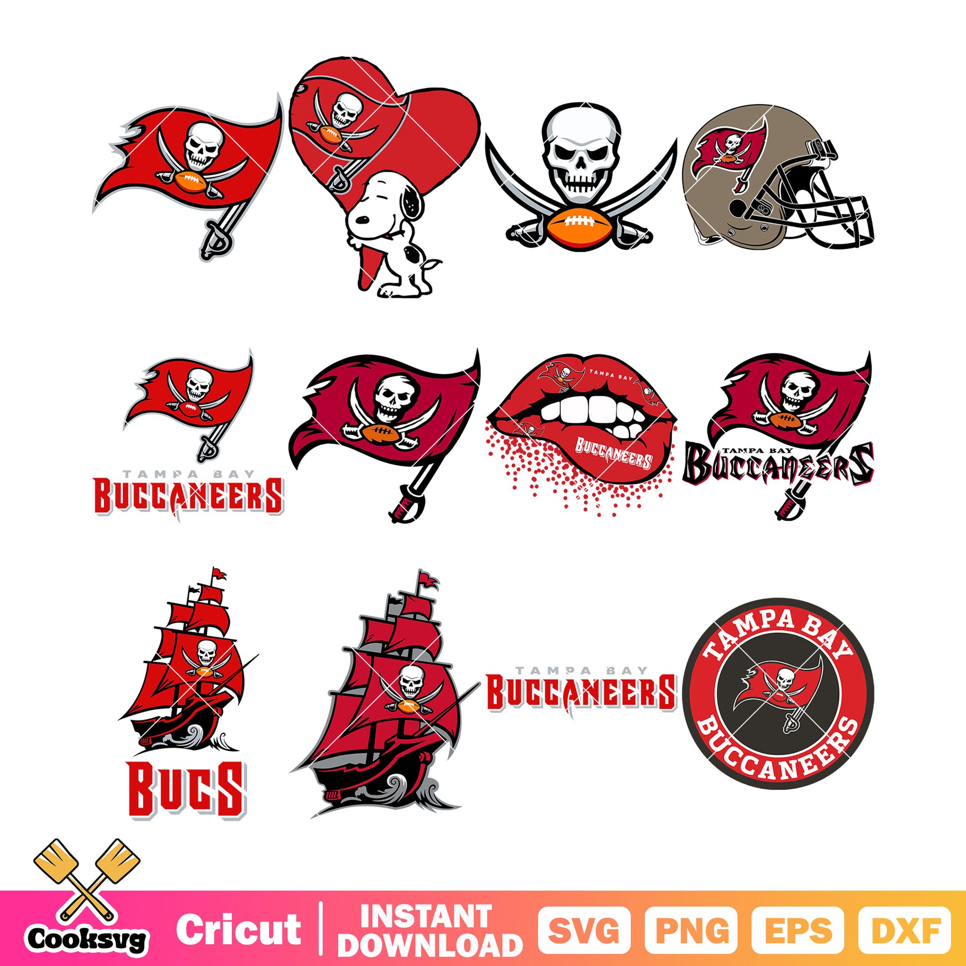 Pirate flags bundle svg, Tampa Bay Buccaneers bundle svg, snoopy bundle svg