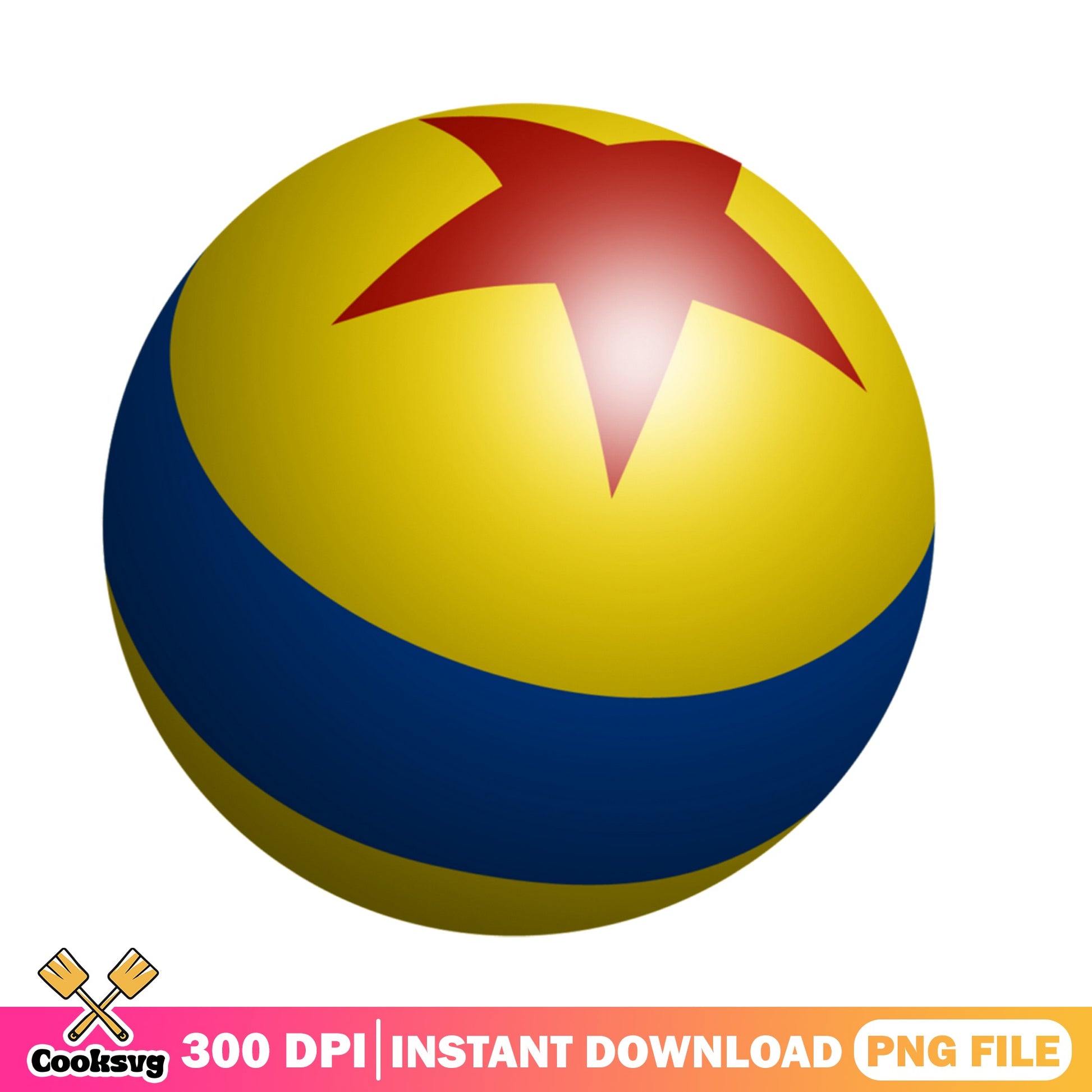 Pixar Ball PNG, Toy Story Disney PNG, Luxo Ball PNG
