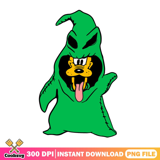 Pluto Oogie Boogie Halloween Disney PNG, Nightmare PNG, Halloween PNG