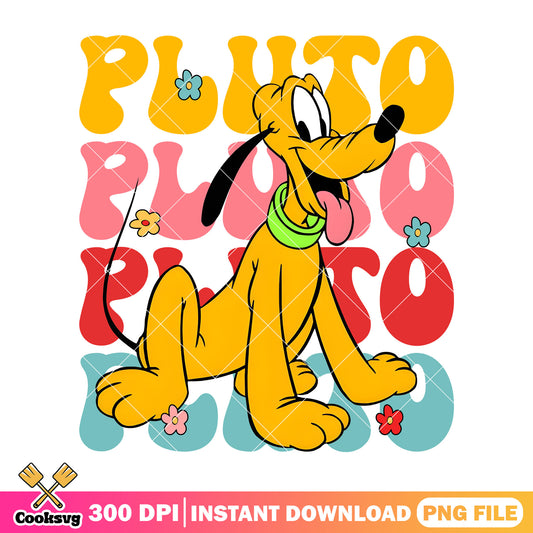 Pluto dog disney vibes png, pluto disney​ png, pluto dog png