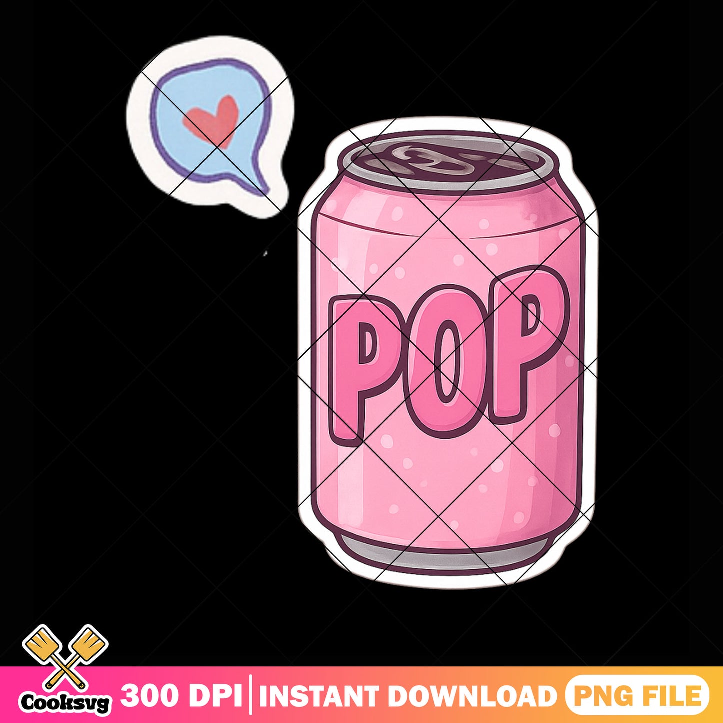 Pop soda love png sticker, soda pop png, saja boys band png