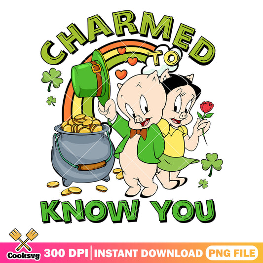 Pork and girlfriends charmed know you png, pork the pig png