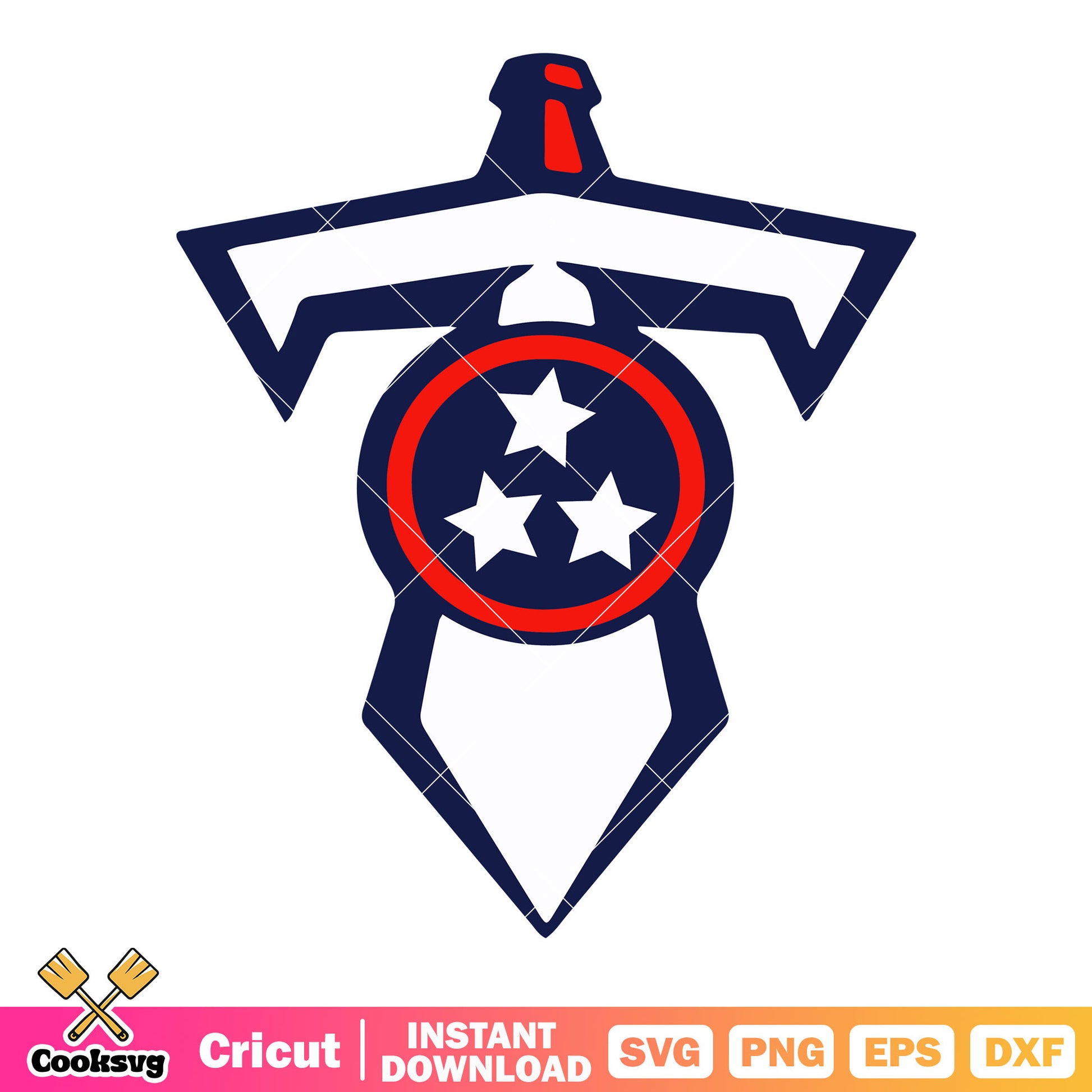 Poster sword nfl team titans svg, Tennessee Oilers svg, tennessee​ svg