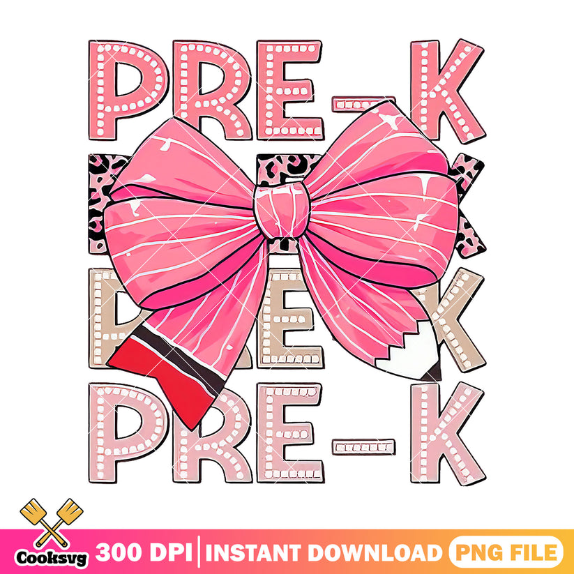 Pre-k font design png, going back to school png, image design png – Cooksvg
