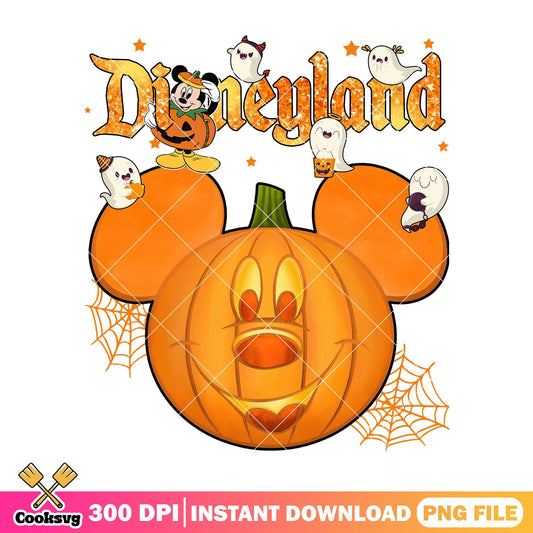Pumpkin outfit mickey png, halloween day png, mickey cartoon png