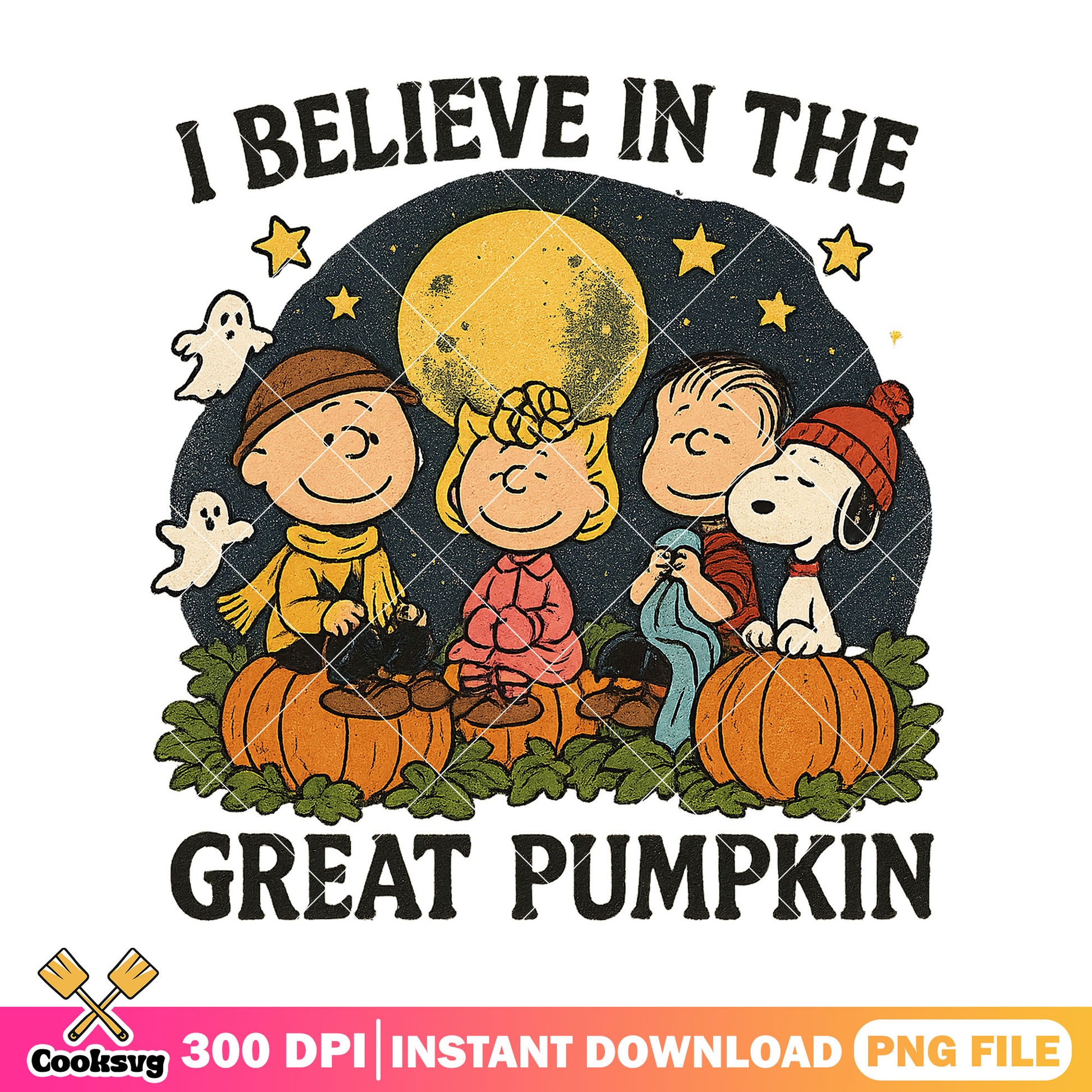 Pumpkin spirit snoopy png, snoopy halloween png, halloween pumpkin png