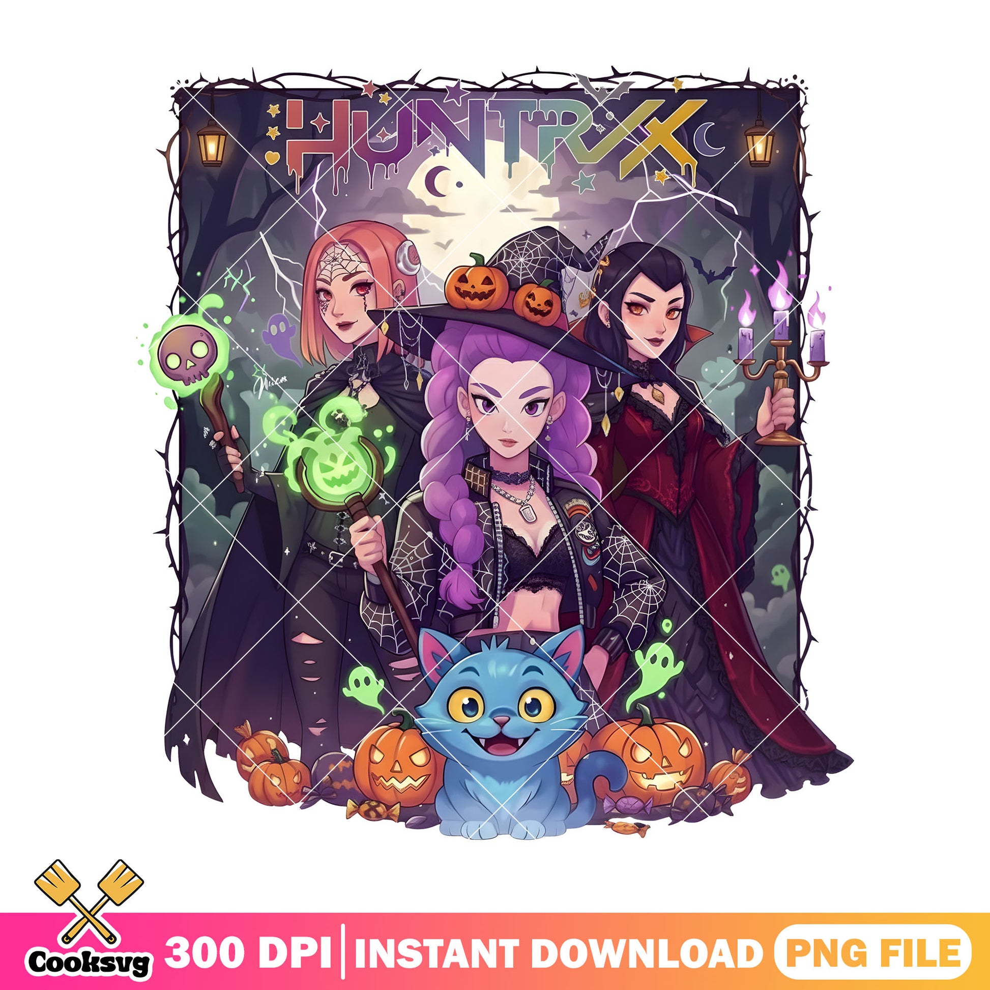 Witches huntrix team png