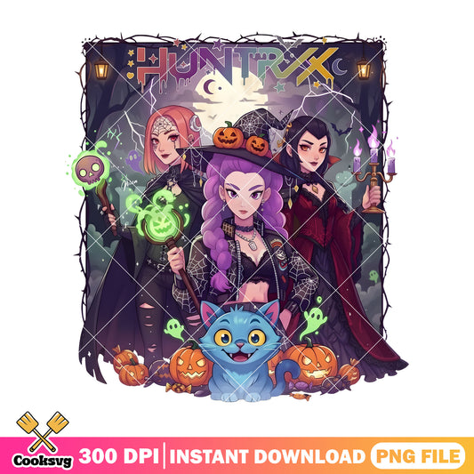 Witches huntrix team png