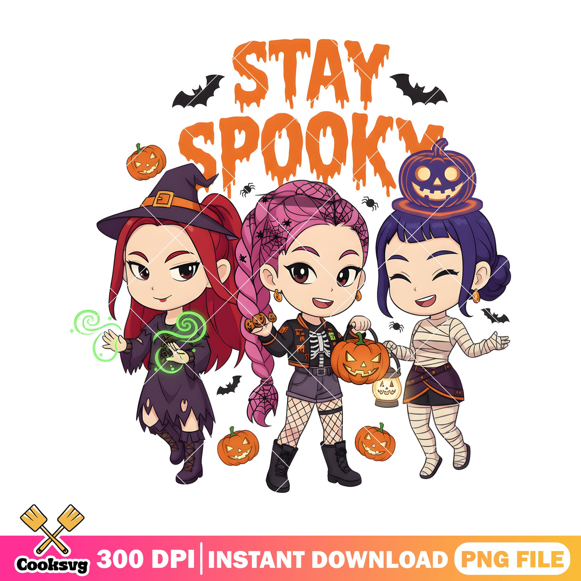 Stay spooky huntrix png