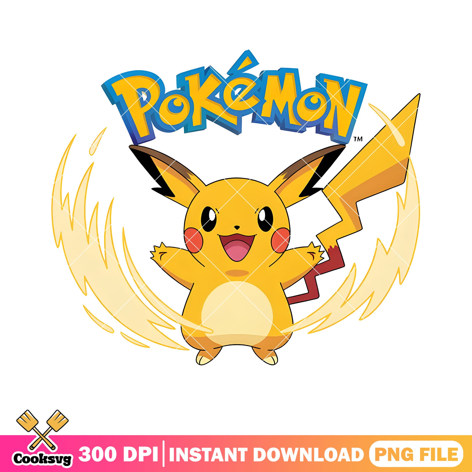 Raichu electric poster png, pokemon poster png, pokemon raichu png