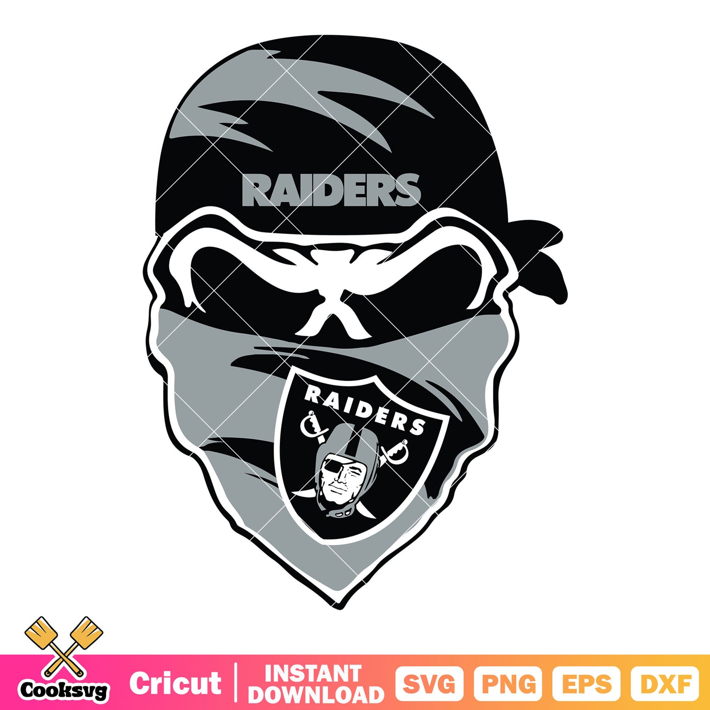 Raiders badana football team svg, raiders svg, la raiders svg