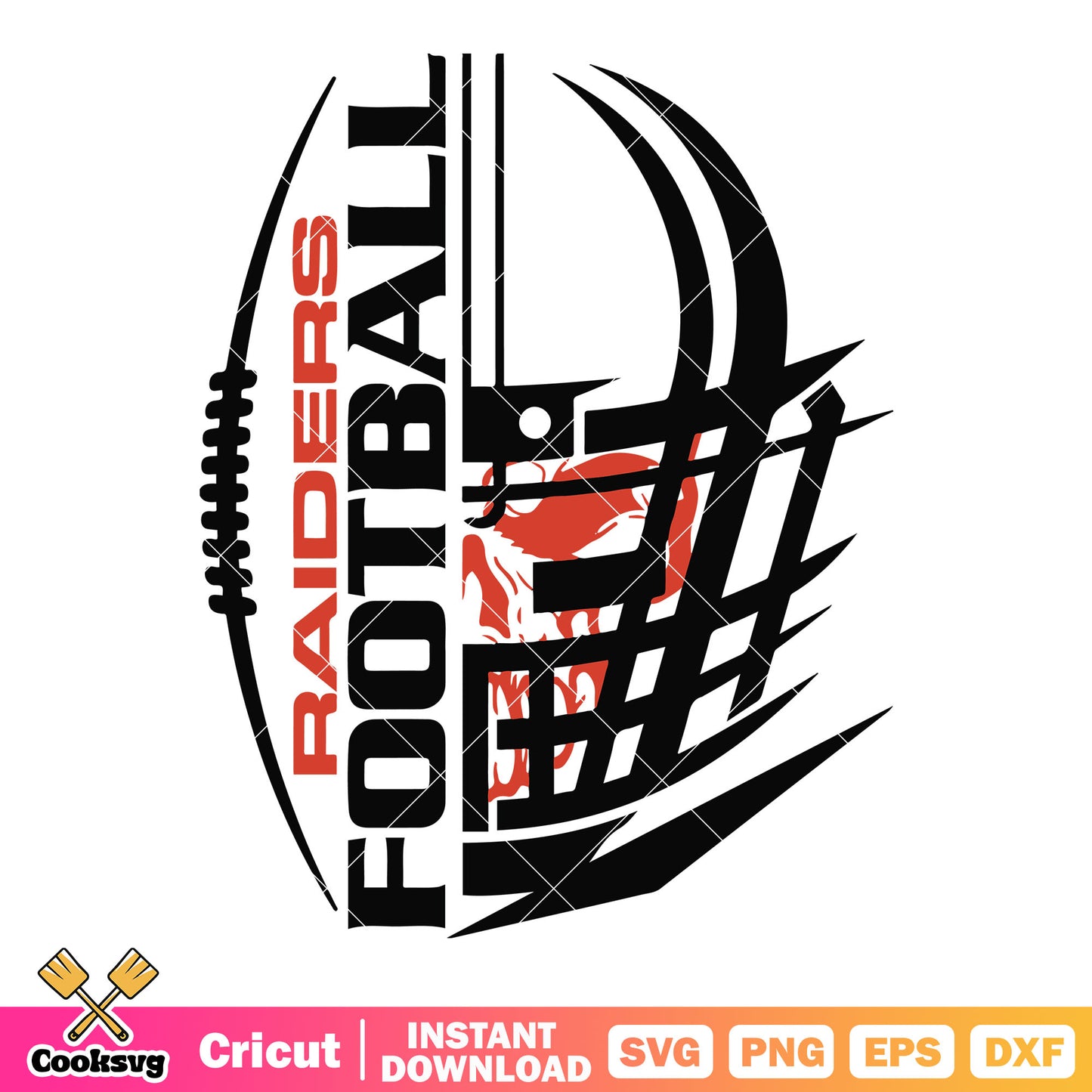 Raiders football svg, las vegas raiders svg, nfl ball svg