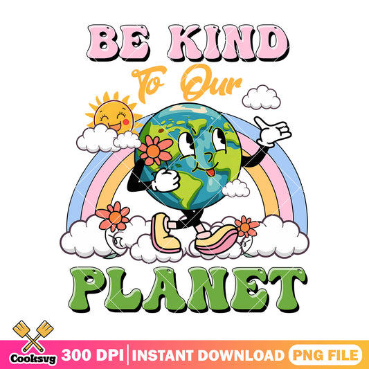 Rainbow and planet bekind to our planet png, when is earth day png