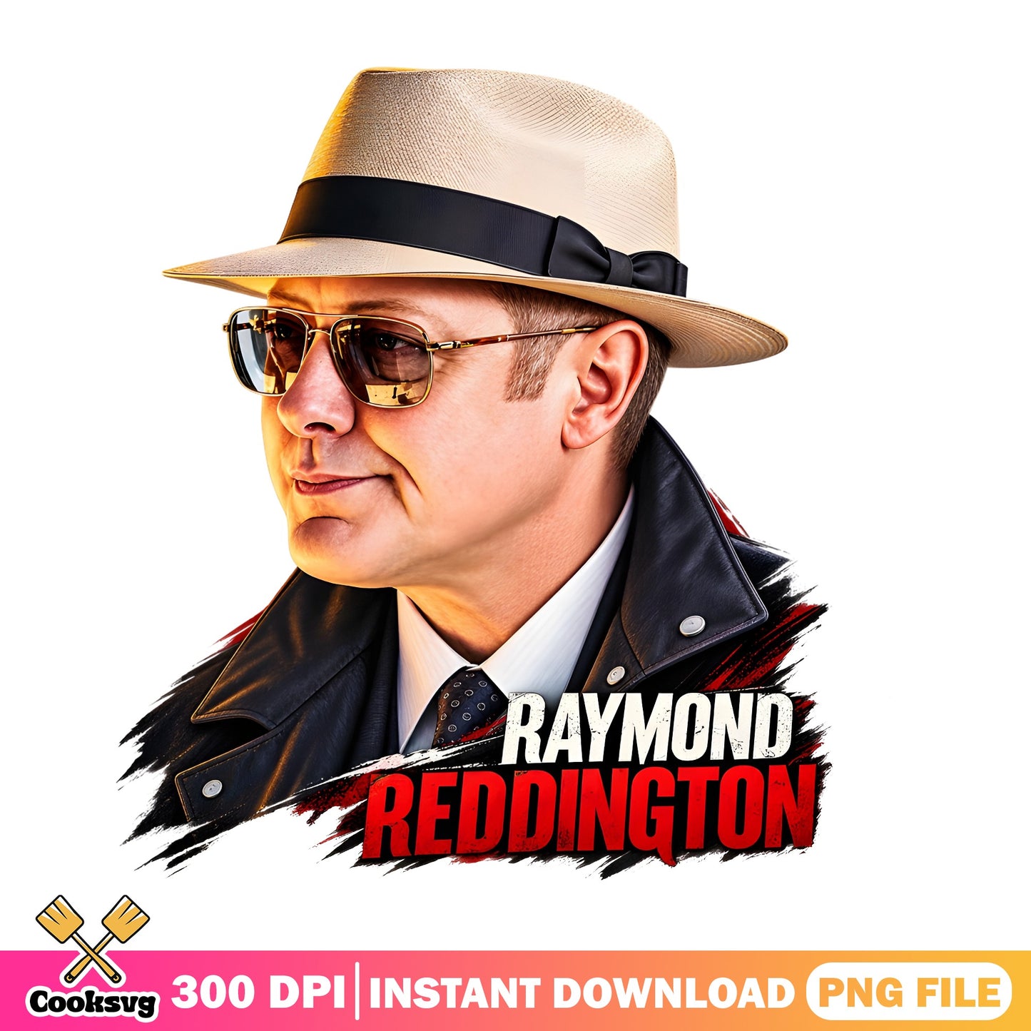 Raymond Reddington PNG, The Blacklist Fan Art PNG, TV Show PNG