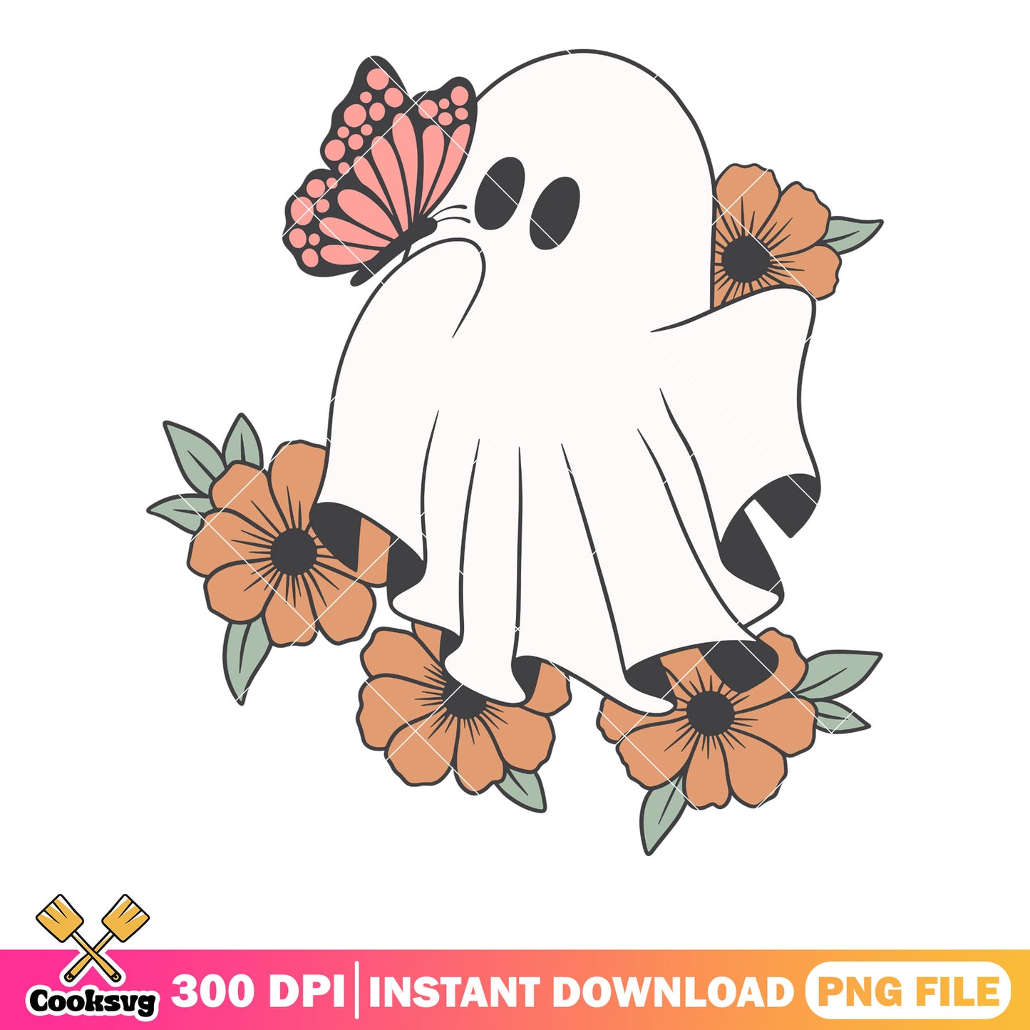 Red butterfly and the blaket png, ghost png, halloween scary png