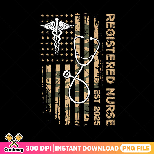Registered nurse est 2025 png, registered nurse​ png, nurses day 2025​ png