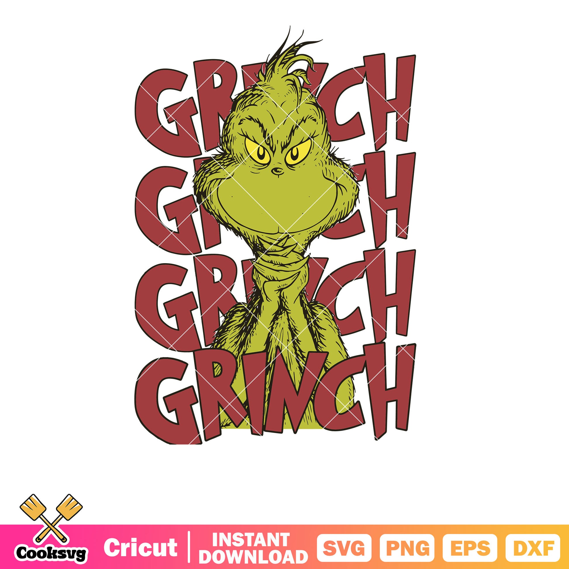 Retro Christmas Characters Grinch svg, retro christmas svg, grinch christmas svg