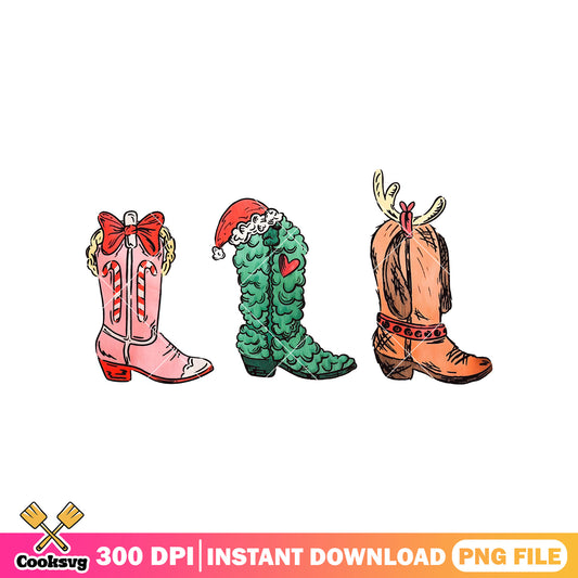 Retro Grinch Cowgirl Boots png, grinch christmas png, the grinch png