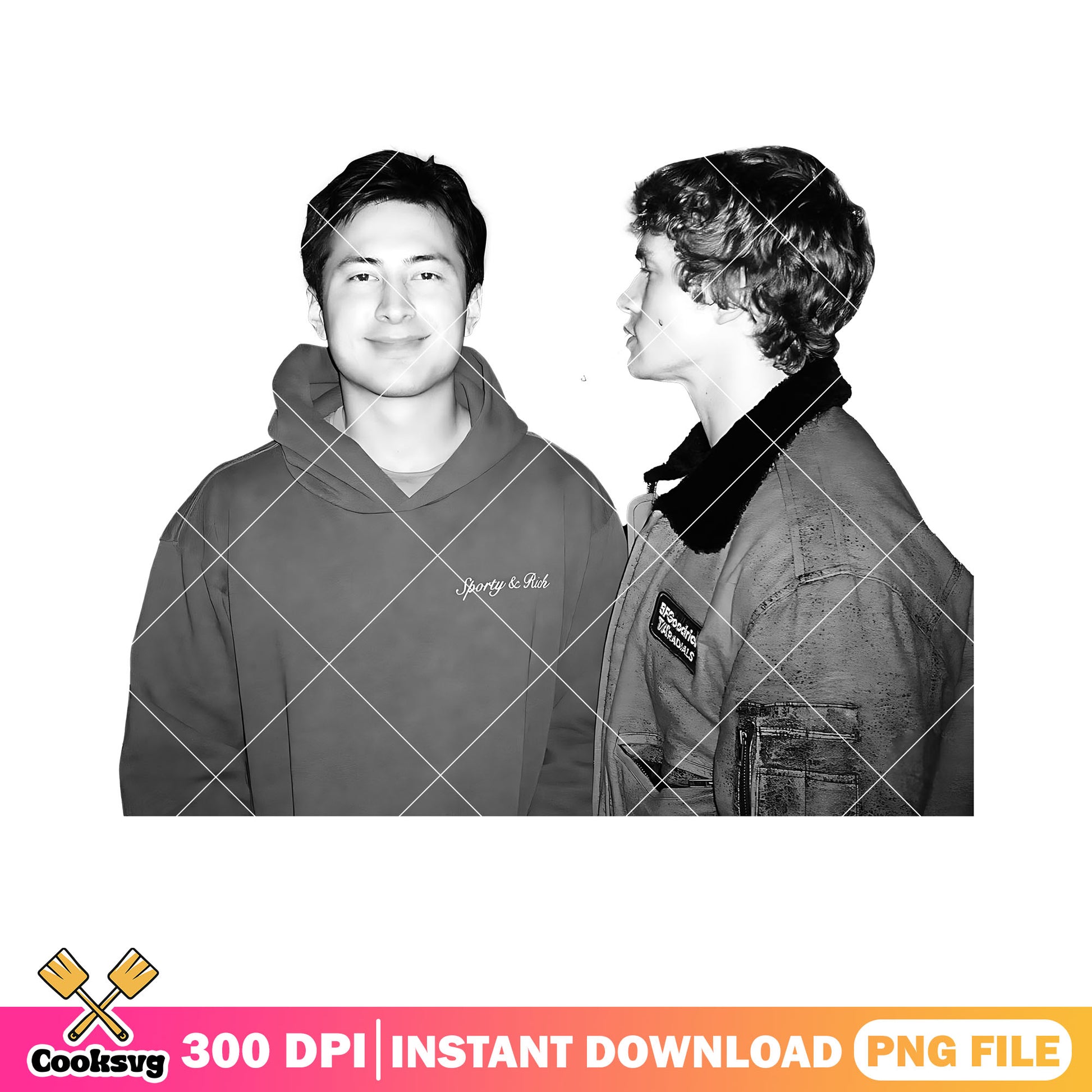 Retro gay rozanov hollander png, hockey romance png, gay movie gifts png