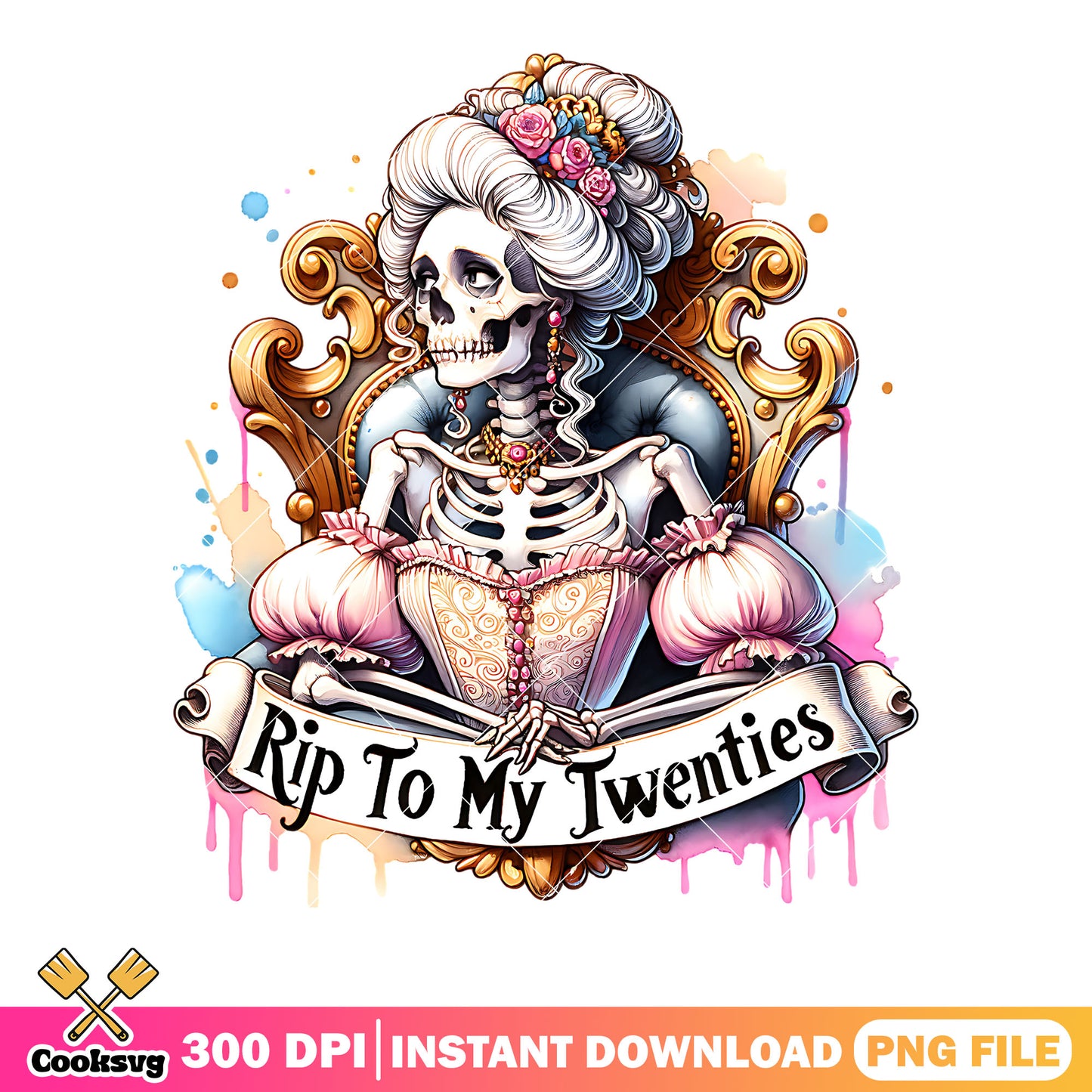 Rip to my twenties png, skeleton costumes png, scary halloween png