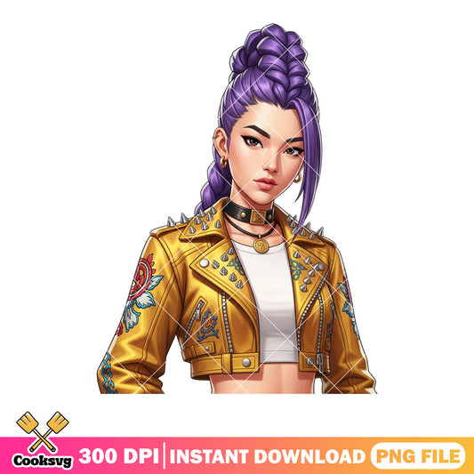 Rock n roll style rumi png, huntrix movie png, kpop demon hunters png