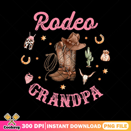 Rodeo grandpa png, happy fathers day png, rodeo cowboy​ png