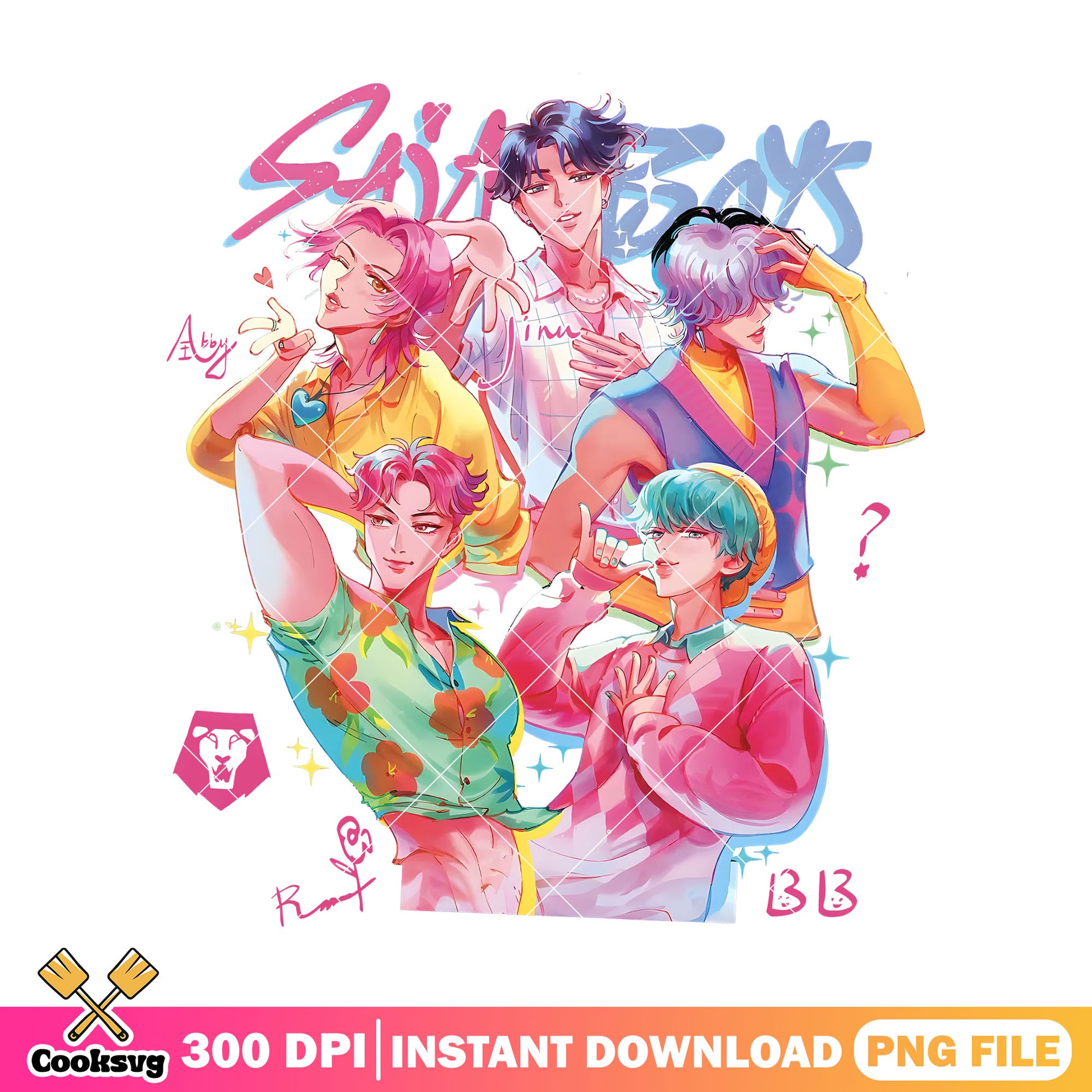 Romance pose saja boys png, romance saja png, love saja boys png