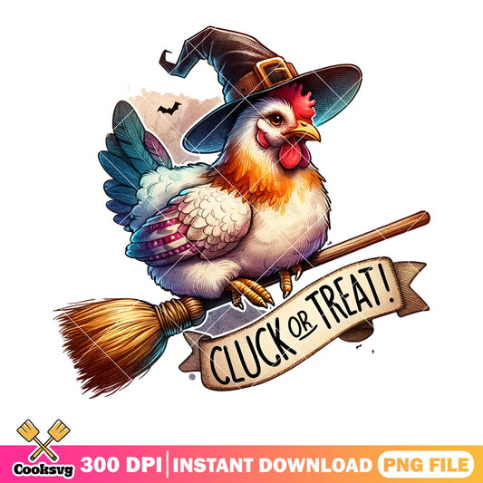 Rooster the witch ride broom png, scary bats png, halloween scary png